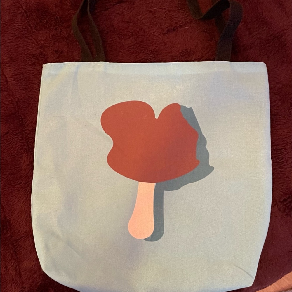 Blue Disney Mickey Ice Cream Bar Tote Bag